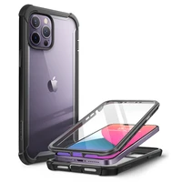 i blason for iphone 12 pro max case 6 7 2020 release ares full body rugged clear bumper cover with built in screen protector