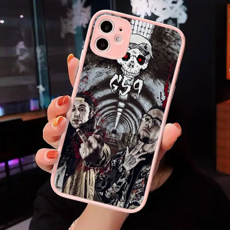 

uicideboy$ Suicideboys Ftp Rapper Phone Cases Matte transparent For Pink iPhone 12 Mini 11 Pro XR XS Max 7 8 Plus X Back Cover