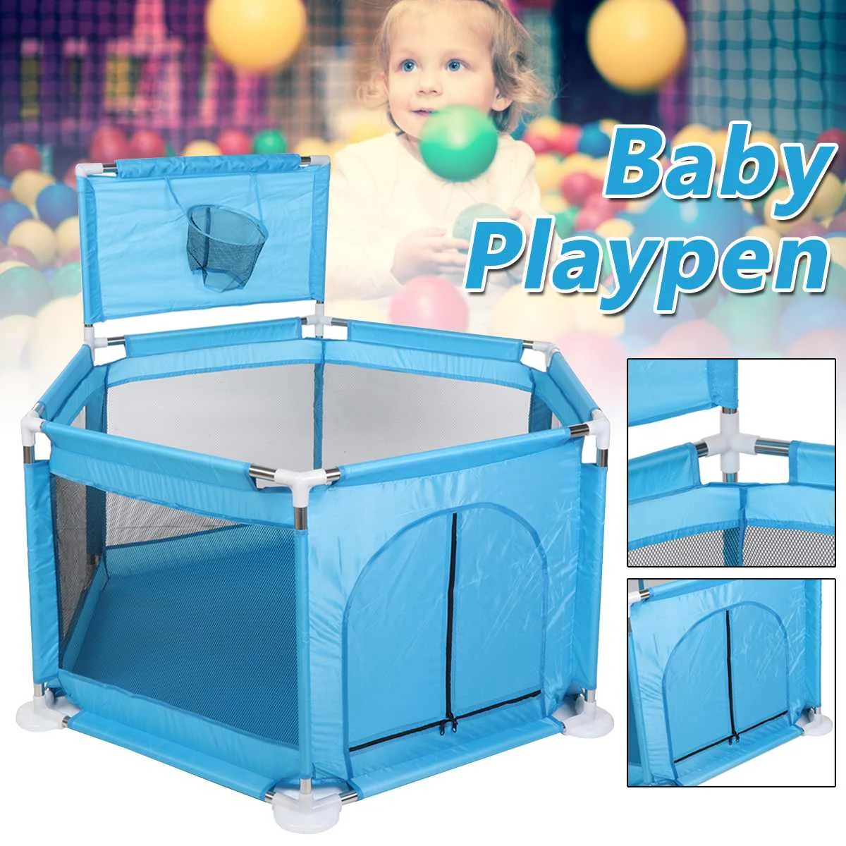 

Playpen For Children Ball Pool Park For Baby Bed Fence Playpen Kids Playgound Toddler Fence Children Playpen Kids Safety Barrier