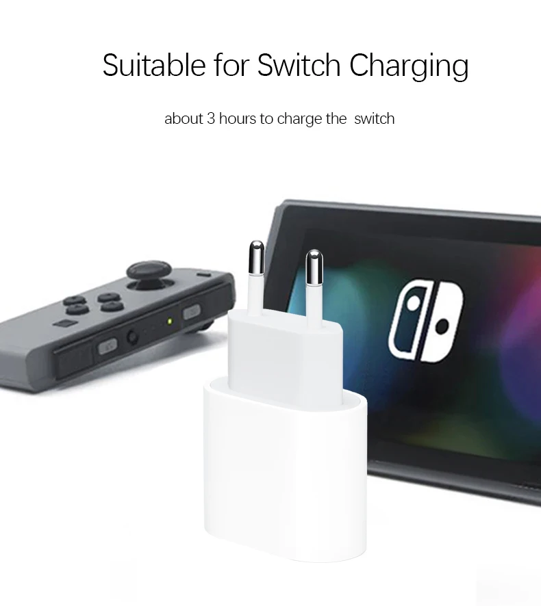 YILIZOMANA 18 Вт Быстрая зарядка PD зарядное устройство для Apple iPhone 8 Plus XR XS Max iPad Pro подлинный usb type C ЕС адаптер питания