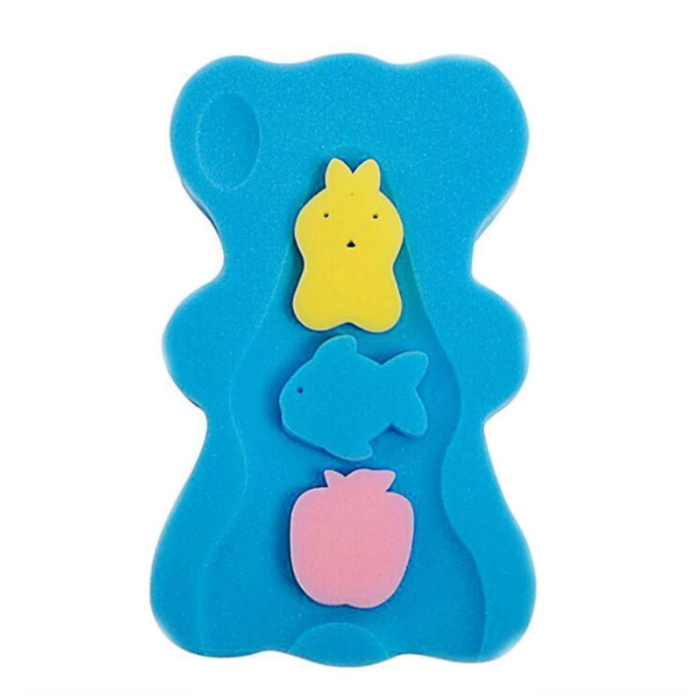 Newborn Infant Baby Soft Non-Slip Sponge Bath Mat