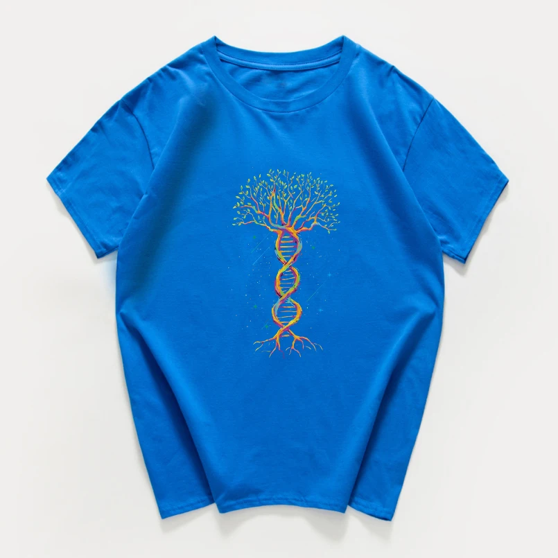 Geek Gene tree, новинка, саркастическая забавная футболка для мужчин, научная химия, биология, география, уличная футболка классная футболка, homme