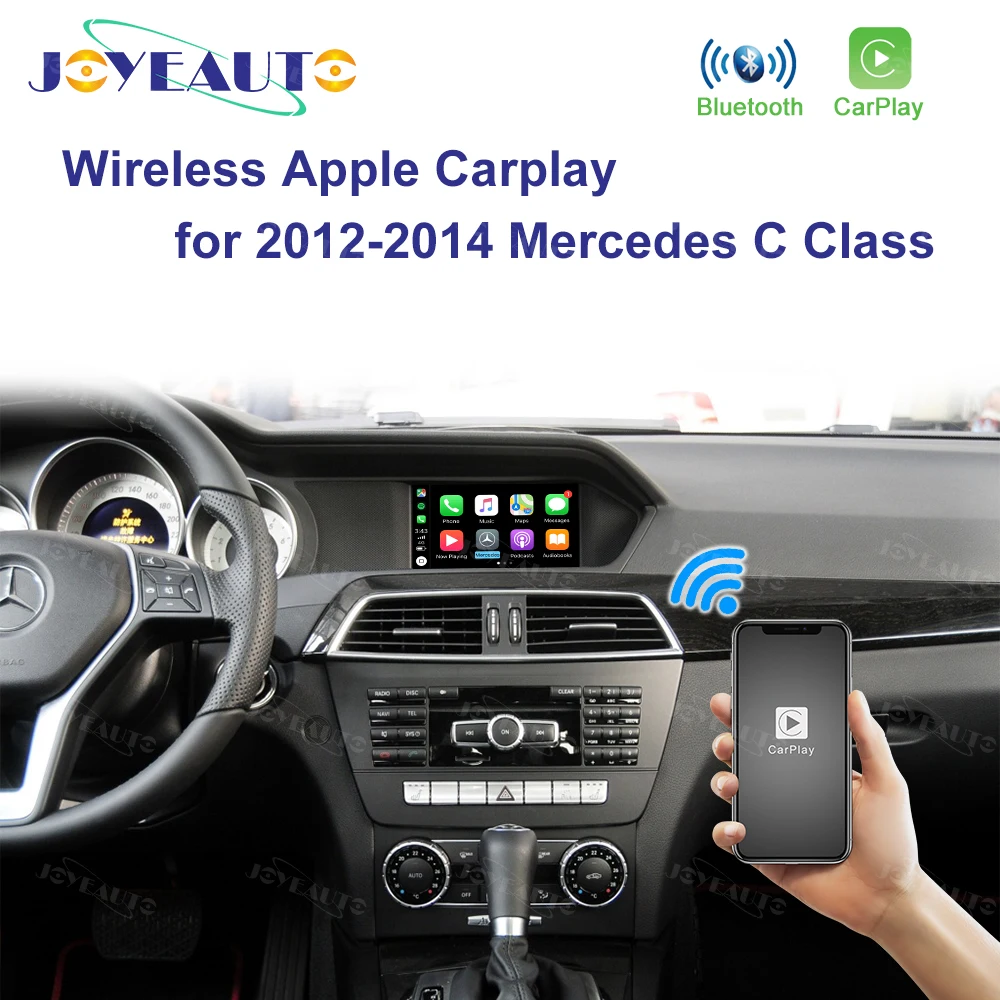 Joyeauto Wi Fi беспроводной Carplay автомобиль играть модернизации для 2011 2014 Mercedes C CLA CLE CLS