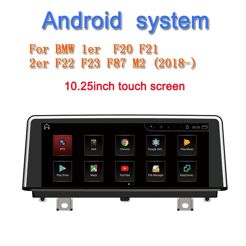 

Android 9.0 car audio gps player for bmw 1 series F20 F21 2 series F22 F23 F87 M2 2018- gps navigation wifi 4G+32G