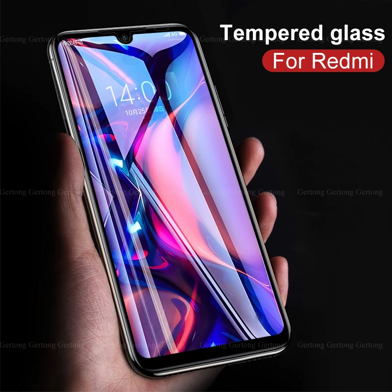 Защитное стекло 9H для Redmi 7 K20 Note 8 5 Pro HD пленка Xiaomi Play Mi A3 9T 6 9 8|Защитные стёкла и