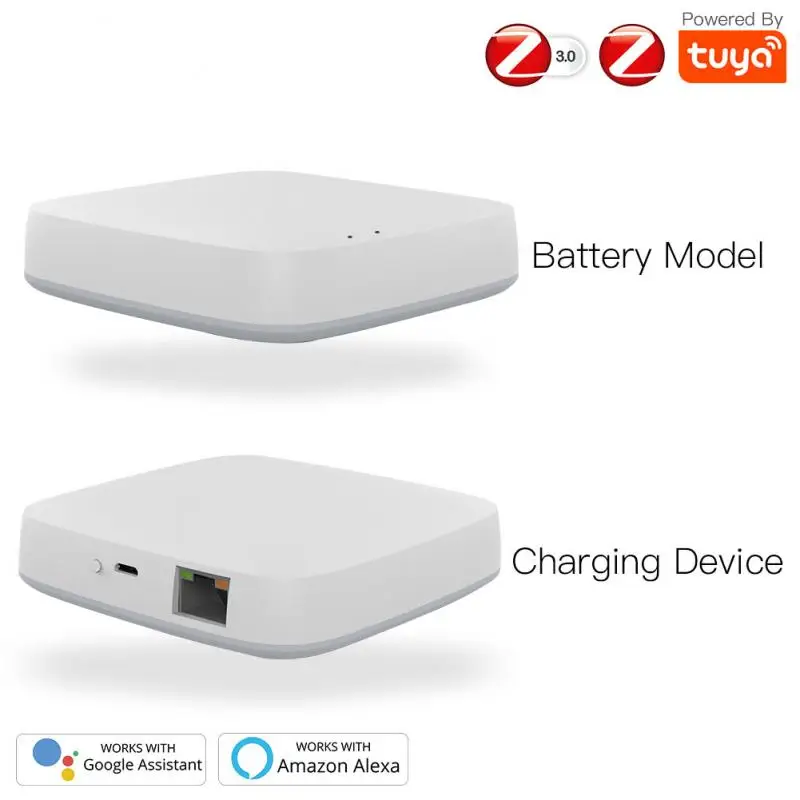 

Tuya ZigBee Smart Gateway Hub Smart Home Bridge Smart Life APP Wireless Remote Controller Works With Alexa Google Home