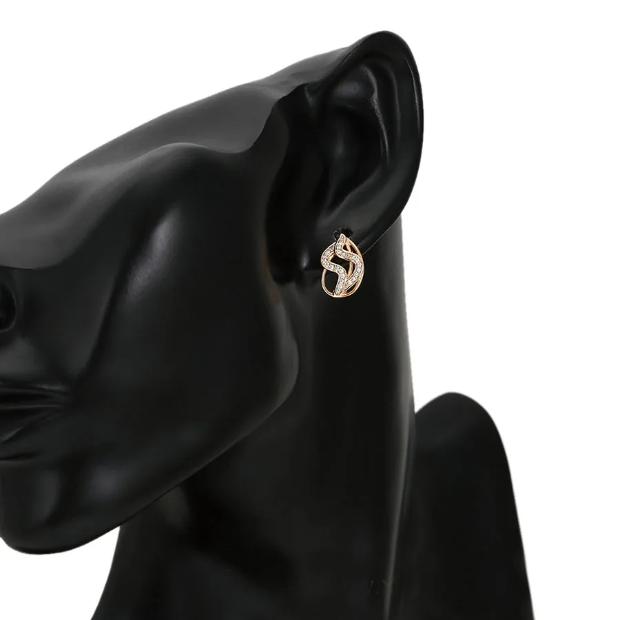 MxGxFam Новые поступления серьги-кольца с цирконием AAA + и комплекты ювелирных