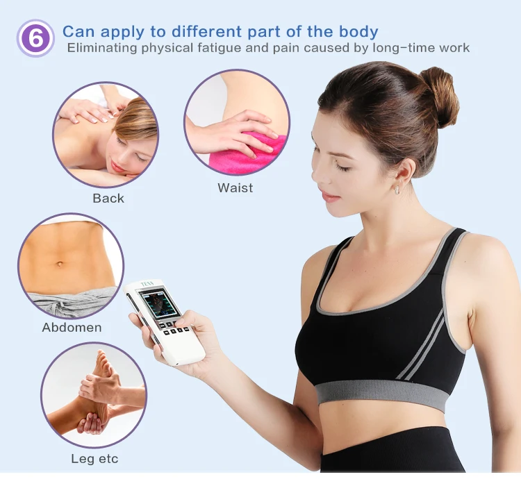 2017 Новый biofeedback обезболивающее устройство десятки с низкой и средней частотой