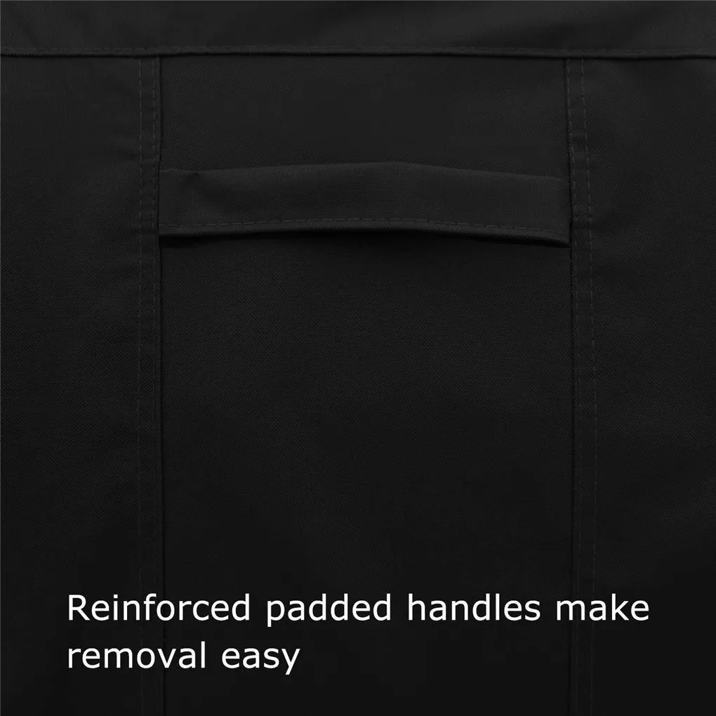 

Polyester Chair Cover Portable Foldable Waterproof Washable Detachable PVC Coating Patio Covers with Storage Bag