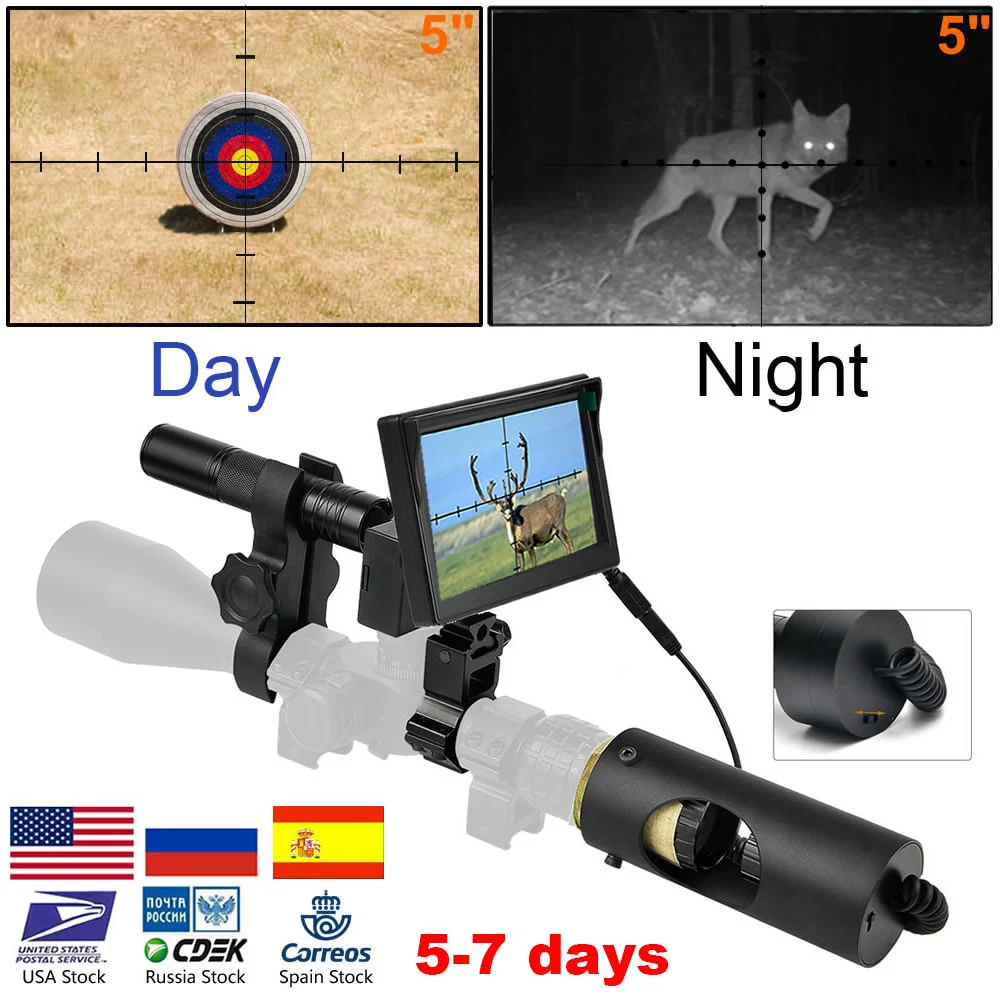 850nm инфракрасный светодиодный ИК Ночное видение прицел охотничья областей