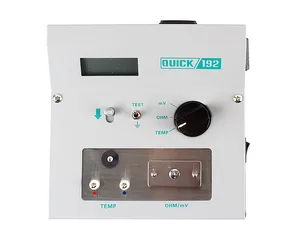Термометр QUICK 192, паяльная станция с термофеном, тестер температуры паяльника