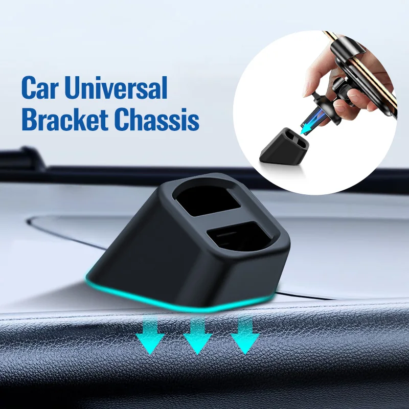 

Universal Gravity Magnetic Car Phone Holder Base Dashboard Retrofit Mobile Stand Support Strong Adhesion Smartphone Bracket Base