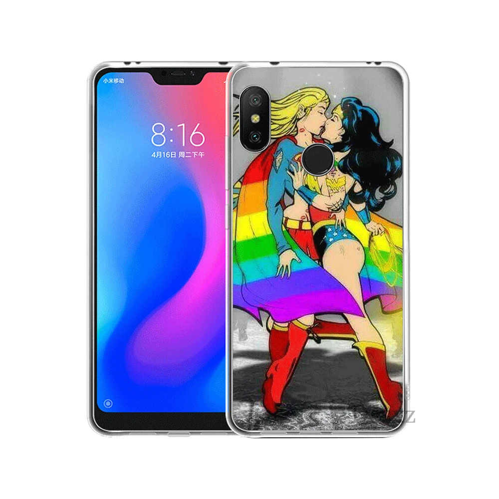Мобильный чехол для телефона Xiaomi Redmi Note 6 7 Pro 5A 4 4X3 5 Жесткий Чехол ЛГБТ Радуга