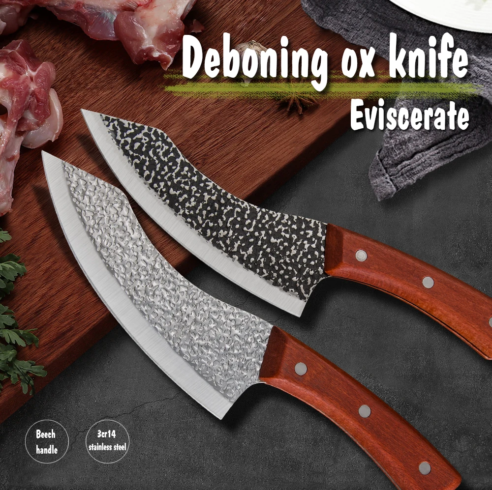 Нож шеф-повара ручной работы из нержавеющей стали 6 дюймов | Дом и сад