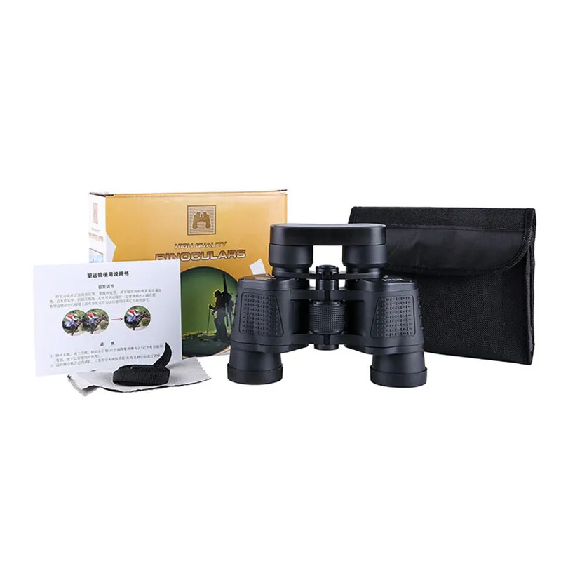 

Camping Binoculars Telescope Professional 80X80 Portable Telescopio Low Light Night Vision Hunting Binocolo Teleskop