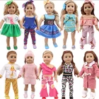 Одежда для куклы-реборн 43 см, 18-дюймовая одежда для американских кукол, лучший подарок для поколения девочек, детские игрушки
