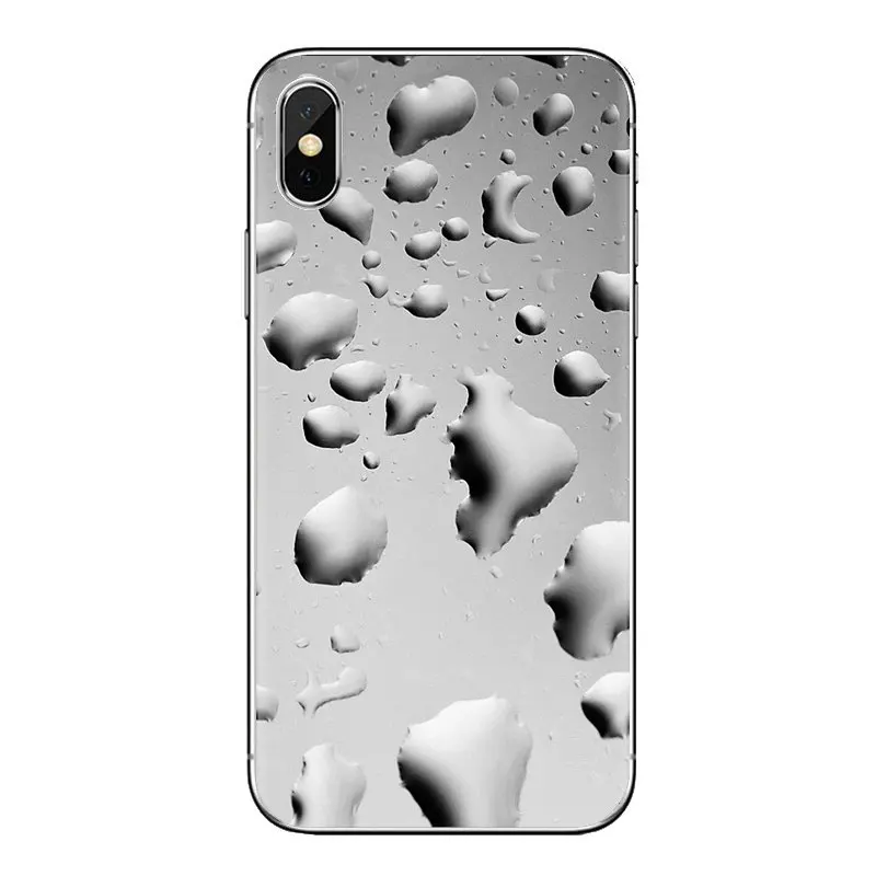 Для iPhone XS Max XR X 4 4S 5 5S 5C SE 6 6S 7 8 плюс samsung Galaxy J1 J3 J5 J7 A3 A5 прозрачный ТПУ чехол для воды