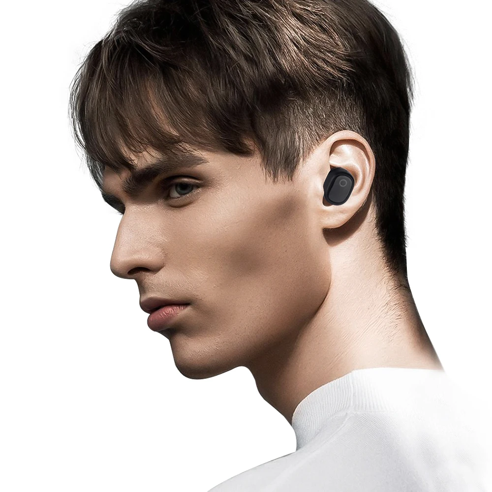 

ANVAVA TWS Earphone Stereo Bass Mini Headset In ear With Charging Box Headphone Sports Wireless Bluetooth Earbuds