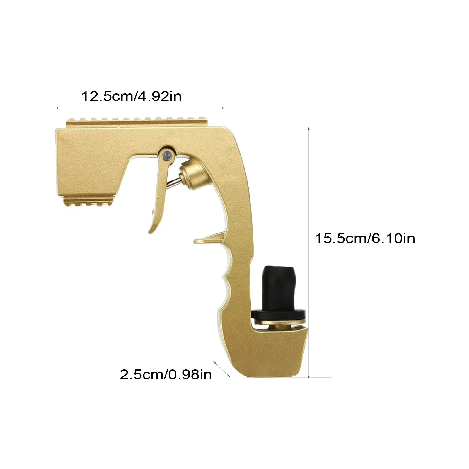

2021 New Champagne Wine Sprayer Pistol Beer Bottle Durable Spray Gun Zinc Alloy Version Stopper Ejector PopIt Kitchen Bar Tool