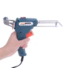 Электрический паяльник 60 Вт в комплекте, ручная отправка, оловянный пистолет, набор для пайки, демонтажный насос, пинцет, припой, провод, сварочный инструмент для ремонта