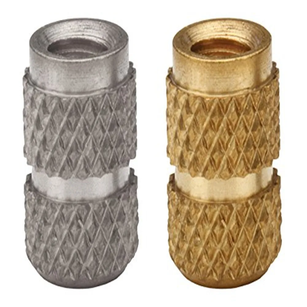 IBC M2.5 гайка с кольцевой вставкой из латуни глухая литая Резьбовая Insertos Knurling