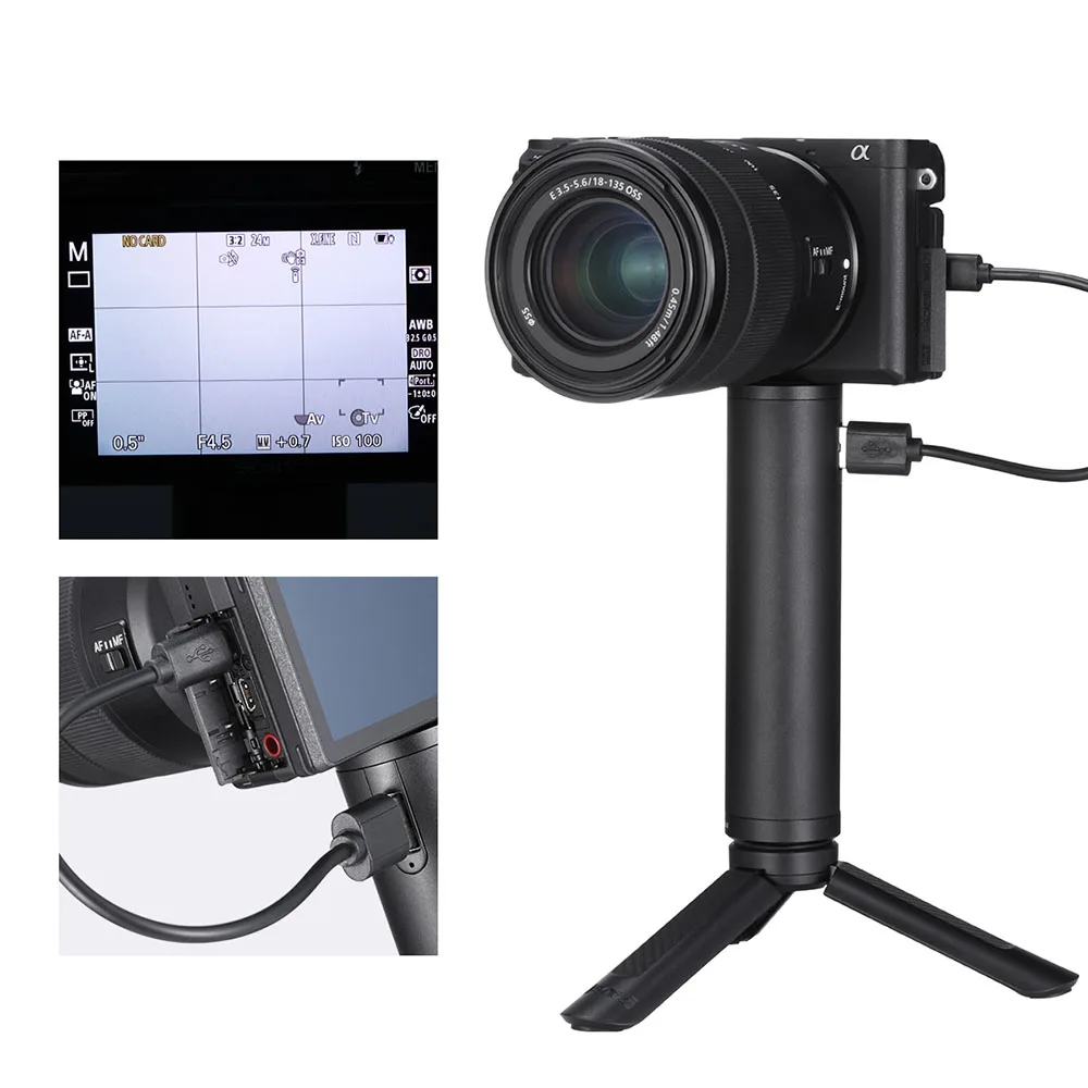 ULANZI BG 2 Power Hand Grip алюминиевая Батарейная ручка 6800mAh для GoPro 6 7 8 9 экшн камеры