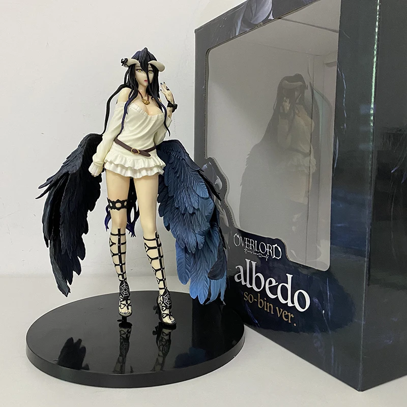 

Экшн-фигурка Overlord III Albedo So-bin Version, сексуальная девушка, аниме игрушки, статуя, Коллекционная модель, кукла, подарок, 26 см