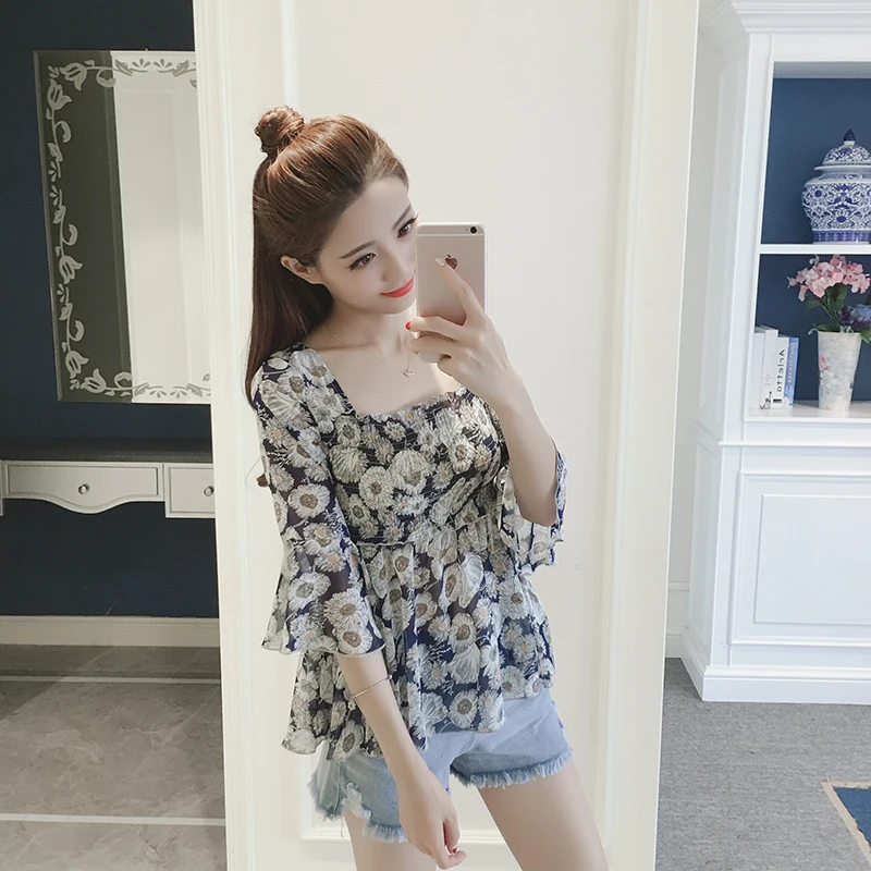 повседневные блузы с оборками топы Новые открытые укороченные женские блузки