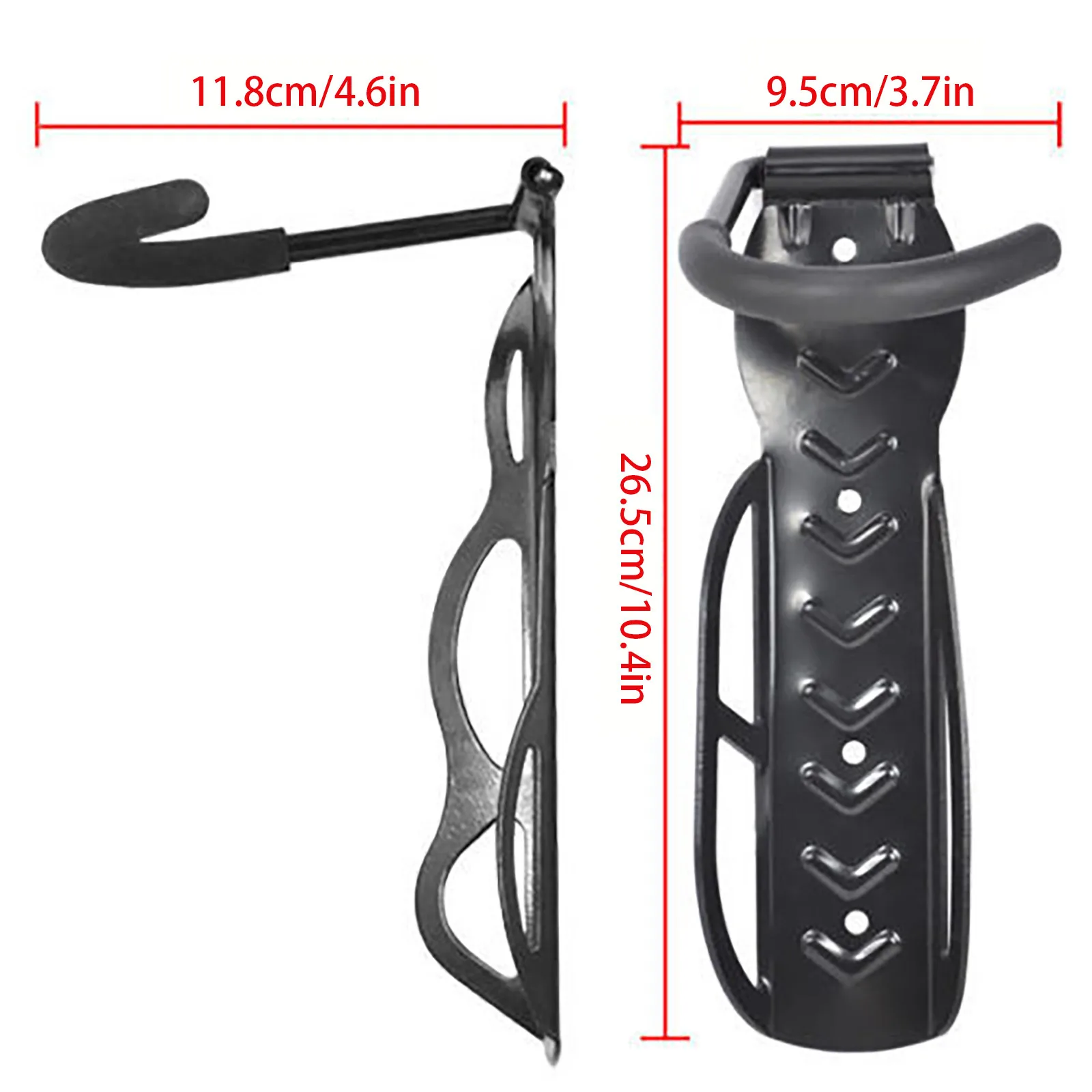 

Mountain Bike Wall Hanging Movable Hook Household Hook-movable Hook Bicycle Storage Rack Wall Mounted Bike Hanger Hook#40