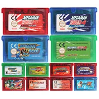 32 бит видео игровая консоль карты Мега человек серии US/EU версия Для Nintendo GBA |