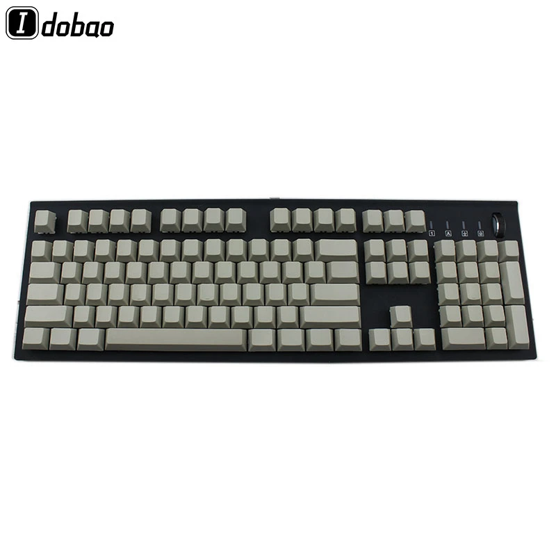 Белый серый 121 ключ вишня Mx Keycaps ANSI ISO PBT гладкая пустая для механической подсветки