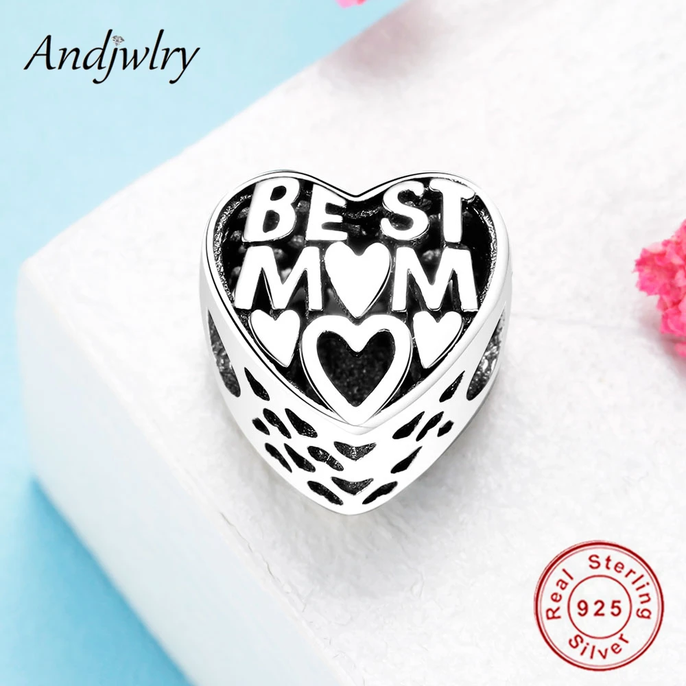 Подходит для оригинальных шармов браслетов серебряные бусины 925 пробы лучшие