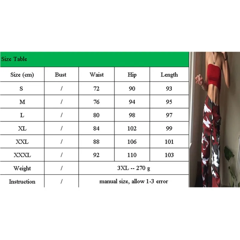 Женские камуфляжные брюки Modis готические в стиле хип хоп с высокой талией