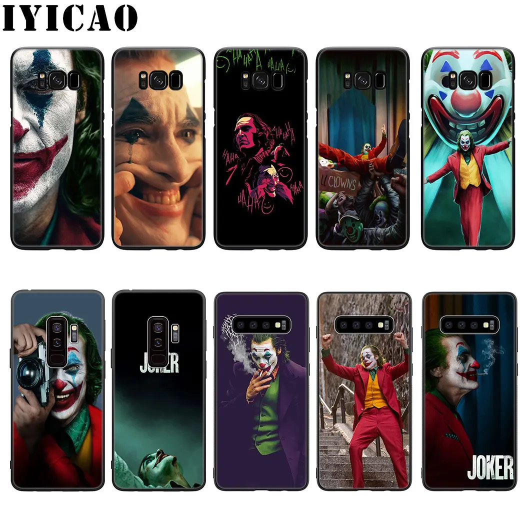 Мягкий силиконовый чехол для телефона joker с изображением фильма Хоакин Феникс