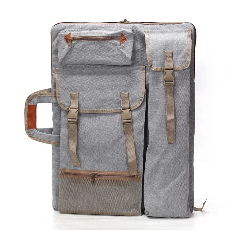 Портативная Холщовая Сумка для набросков 4K многофункциональная сумка большой