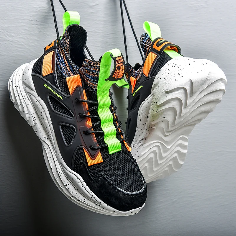 

Thick-soled daddy casual increase men's sports all-match trendy shoes