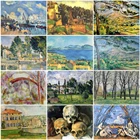 Картина из серии 5D с изображением знаменитого французского импрессиониста поля сезанны, квадратнаякруглая Алмазная вышивка, настенный плакат