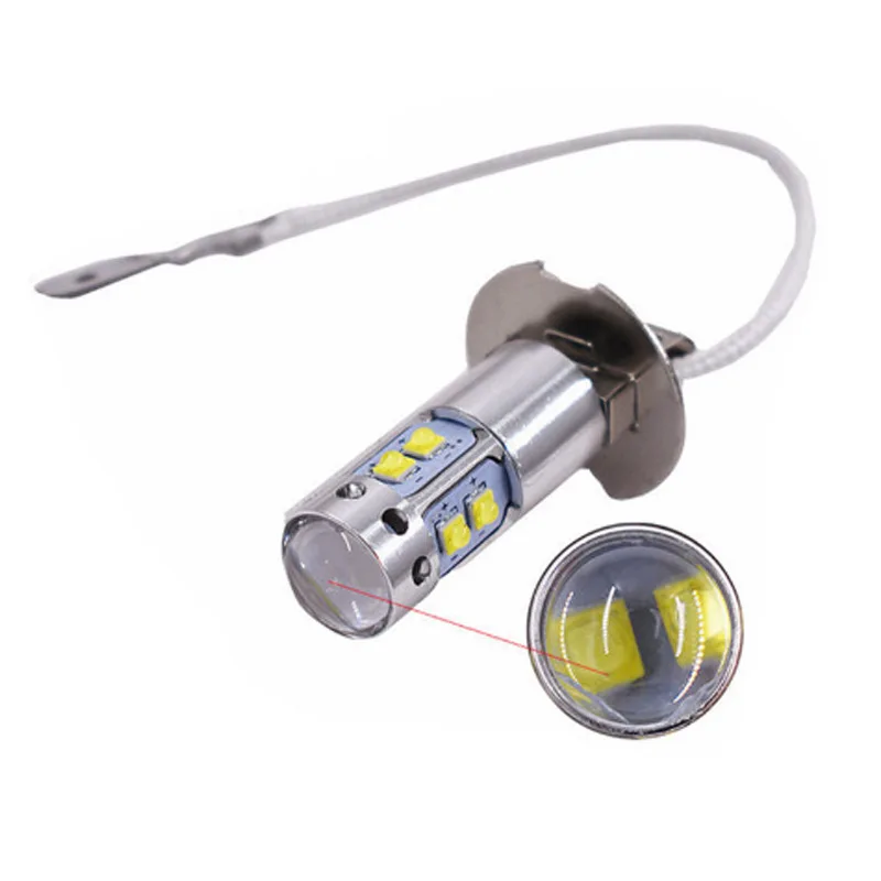 1 пара автомобильных светодиодных противотуманных фар CARCTR год гарантии H3 H1 50 Вт