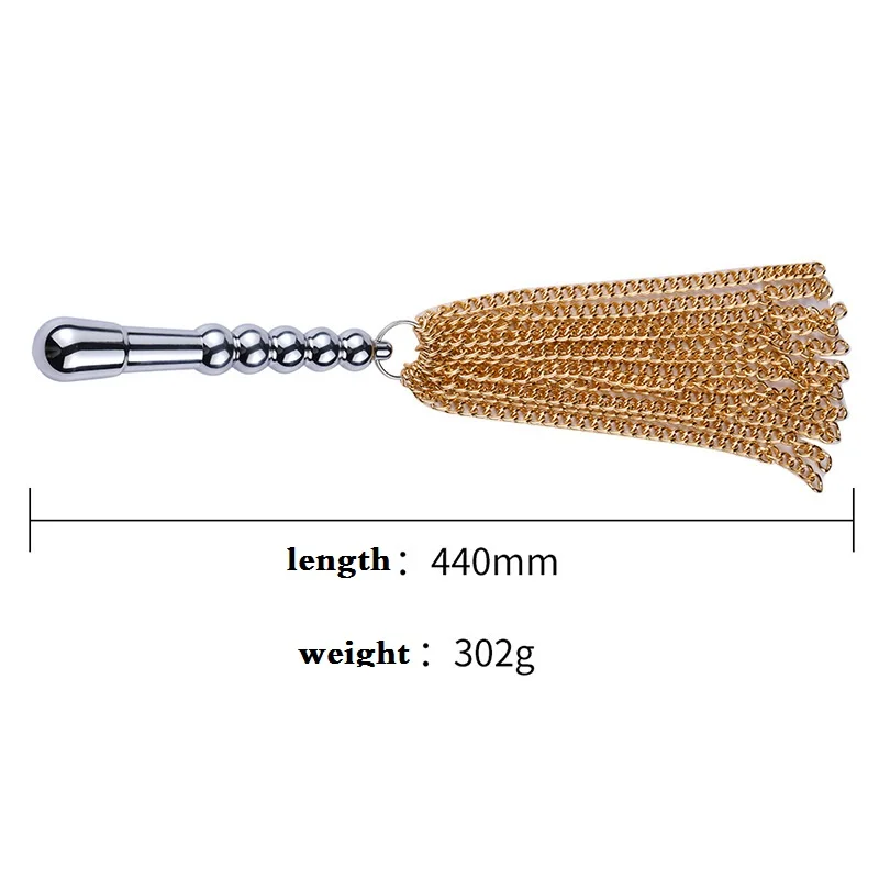 Металлическая цепь Секс хлыст-Фетиш раб эротические игрушки для пар флоггер