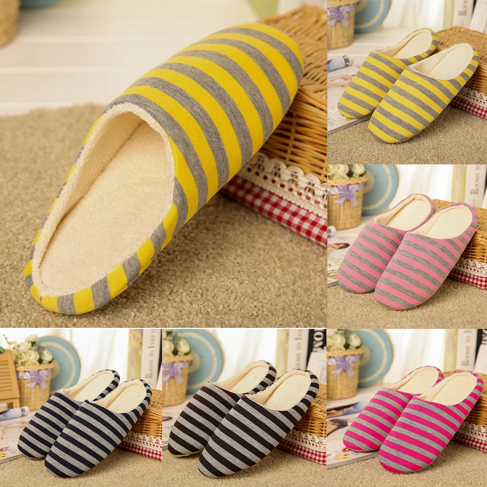 Женские домашние теплые мягкие бархатные Тапочки кораллового цвета Зимние