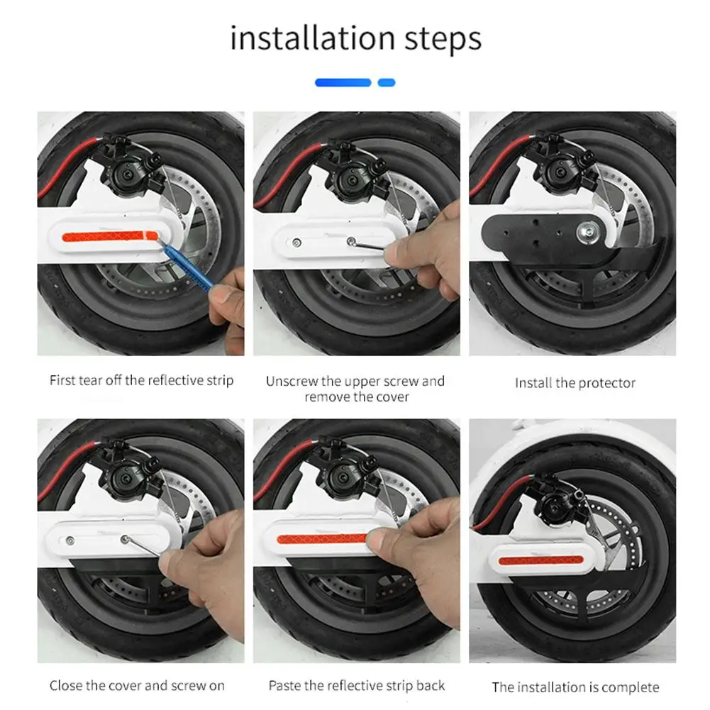 

Disc Guard Brake Disc Cover Protection For Xiaomi M365 Pro Electric Scooter Rear Wheel Braker Disc Guard For M365 Pro Scooters