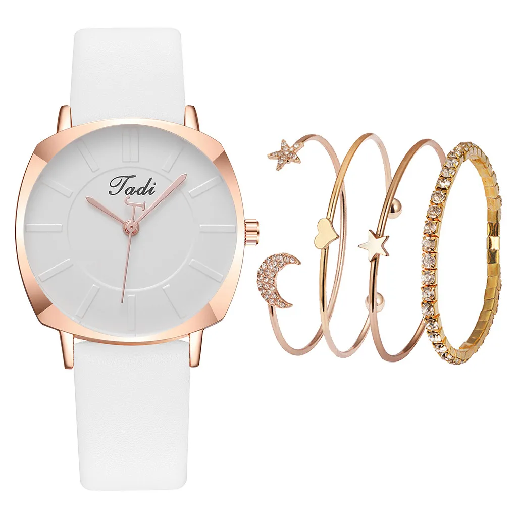 Часы женские кварцевые с кожаным ремешком 50 *|Женские наручные часы| |