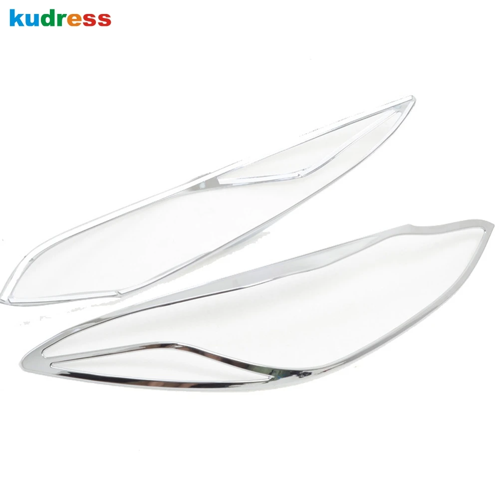 Хромированная накладка на переднюю фару автомобиля для Mazda3 Axela 2013 2014 2015 2016 ABS