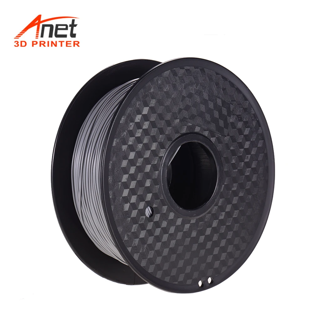 Anet 1,75 мм 3D печать PLA нити трехмерная точность ±0. 02 мм не забивающиеся нити Printing1KG катушка для 3D принтеров
