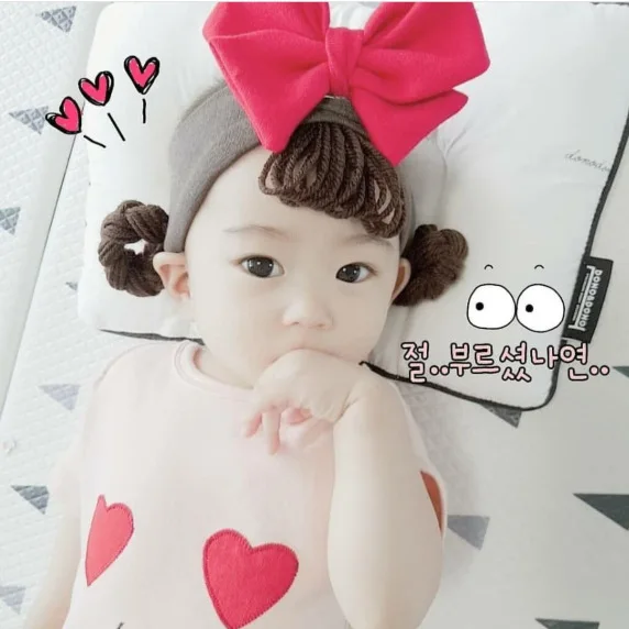 Детская головная повязка в Корейском стиле для маленьких девочек ободок с