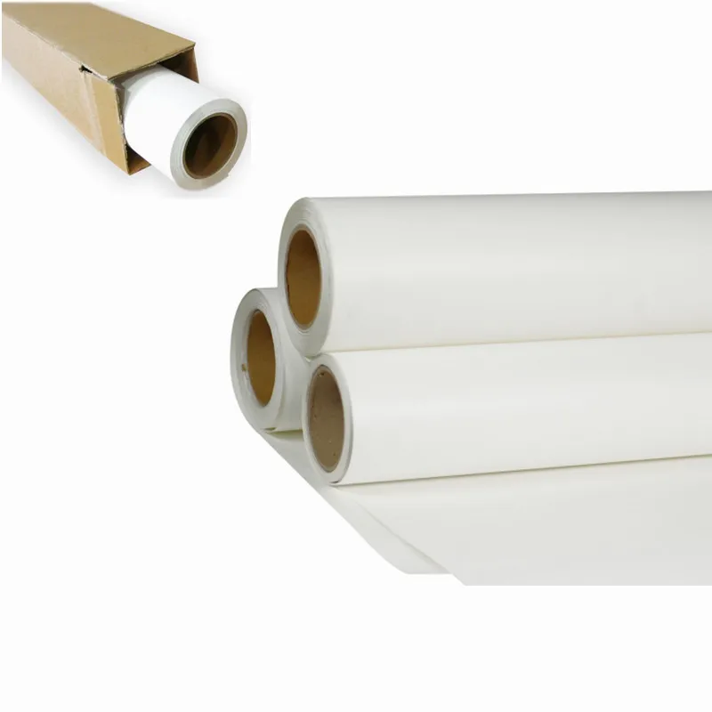 

29" x 98´ Roll White Color Printable Heat Transfer Vinyl For T-shirt Fabric