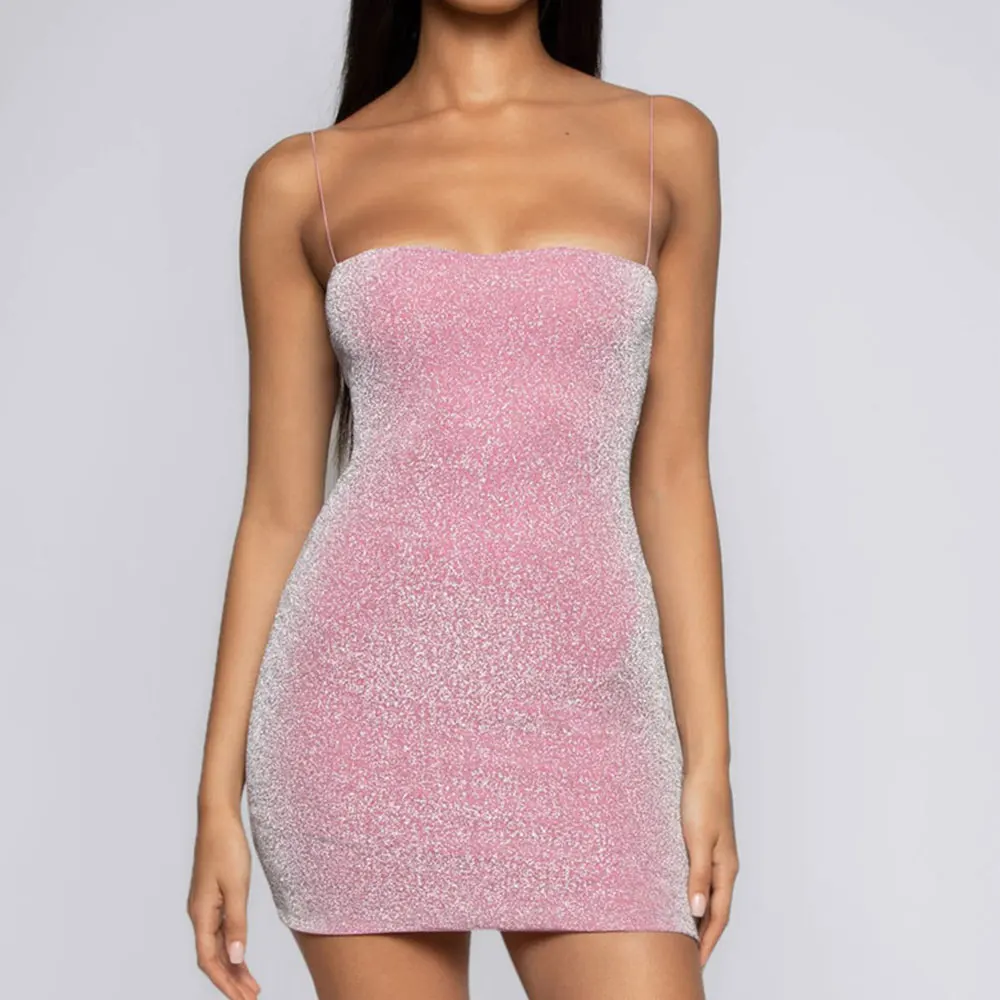 Новинка 2021 сексуальное платье для ночного клуба летнее облегающее женское