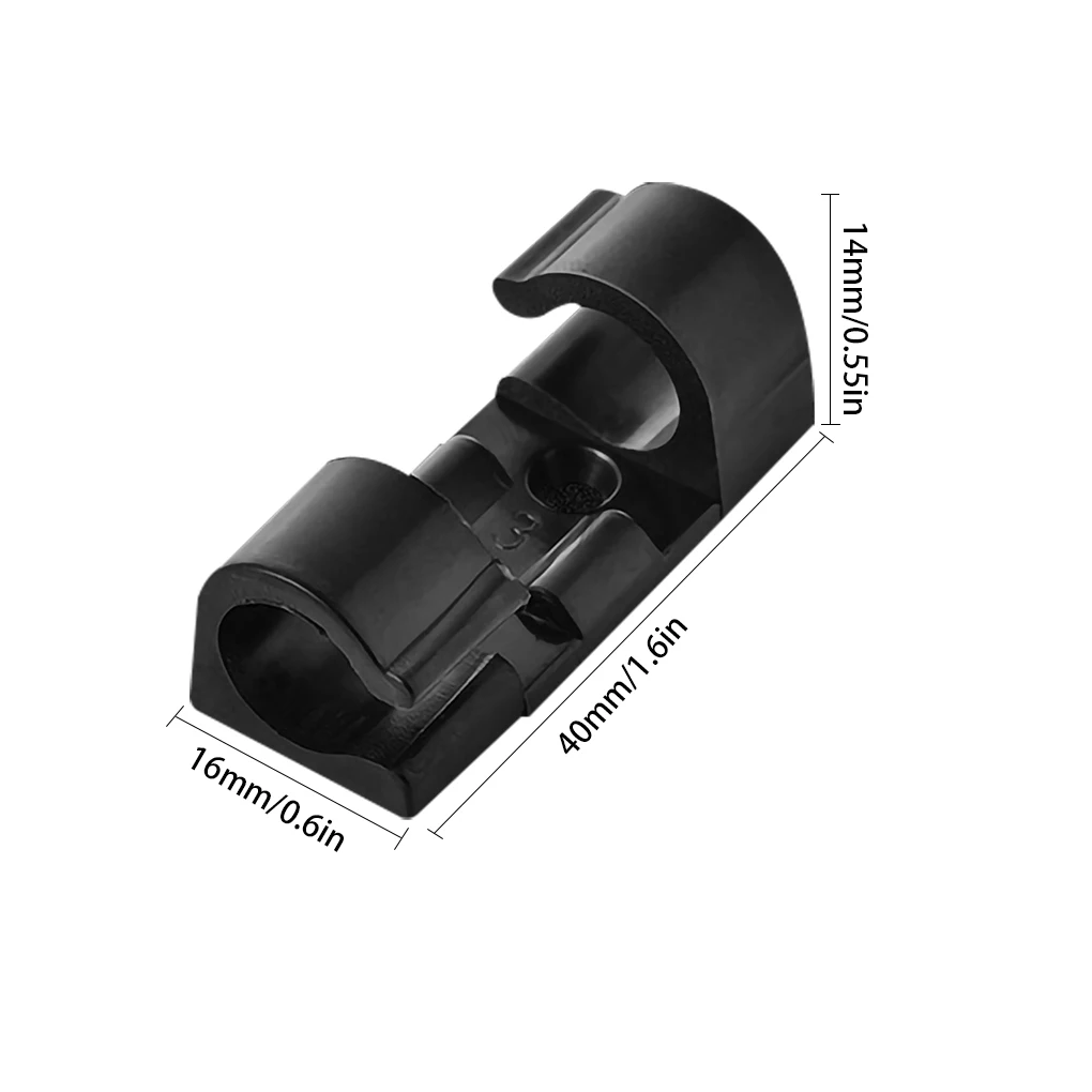 

Cable Organizer Buckle Home Office Tabletop Wall Mounted Adhesive Cable Wire Fixing Clip USB Charging Data Line Bobbin Winder