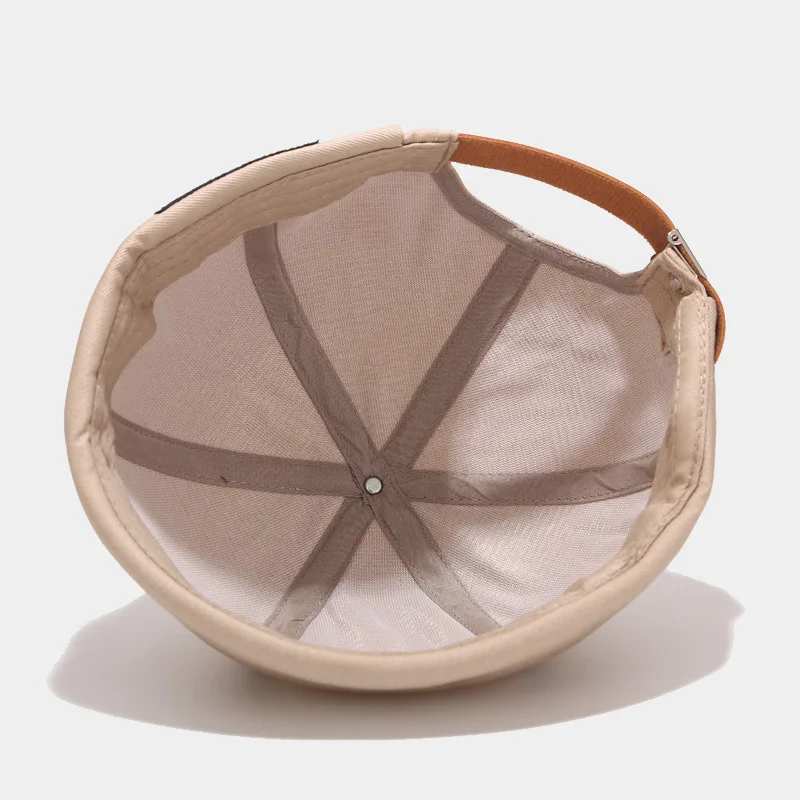 

Men And Women Custom Label Cotton Beanless Hat Harajuku Hip Hop Vintage Roll Cuffs Adjustable Landowner Sailor Hat