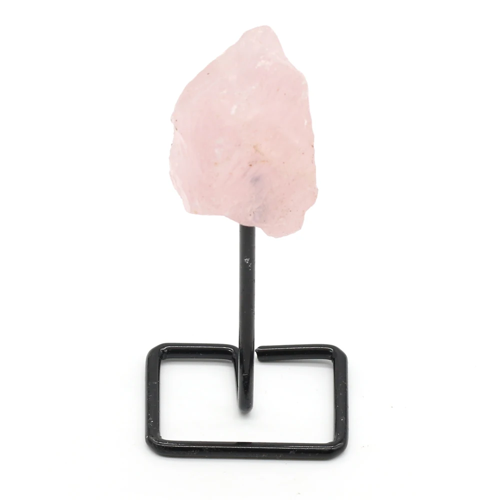 

Small Ornaments Natural Stone Rose Quartz Irregular Home Furnishings for Decorating Bedroom Study Bathroom Kitchen Balcony Etc